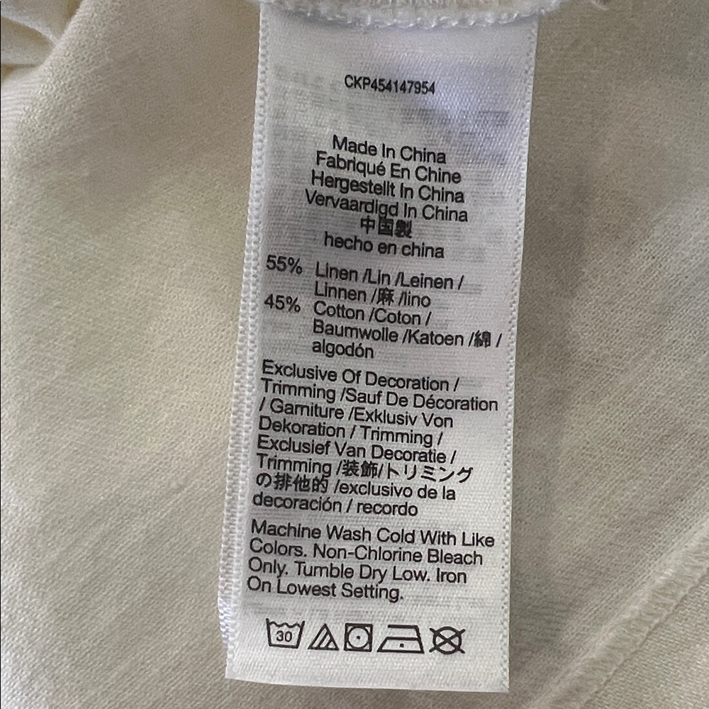 Madewell Cream and Red Midi Dress - Picture 3 of 3
